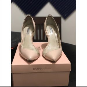 BCBGeneration BG-TRICKY Nude/Blush/Clear Pumps